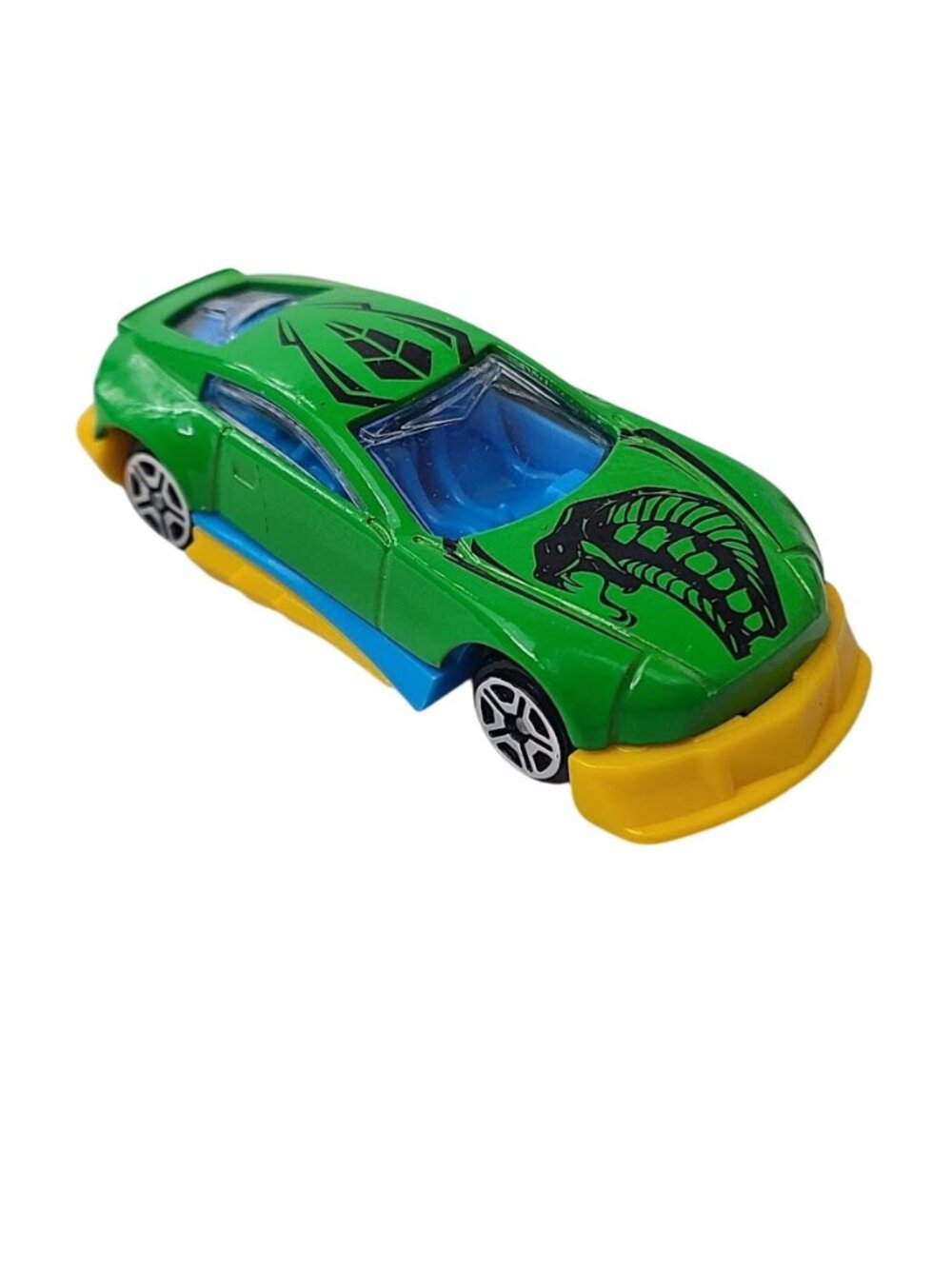 Greenbrier Suntoys Cobra Car 9891 Green Diecast Toy Vehicle Snake 1/64